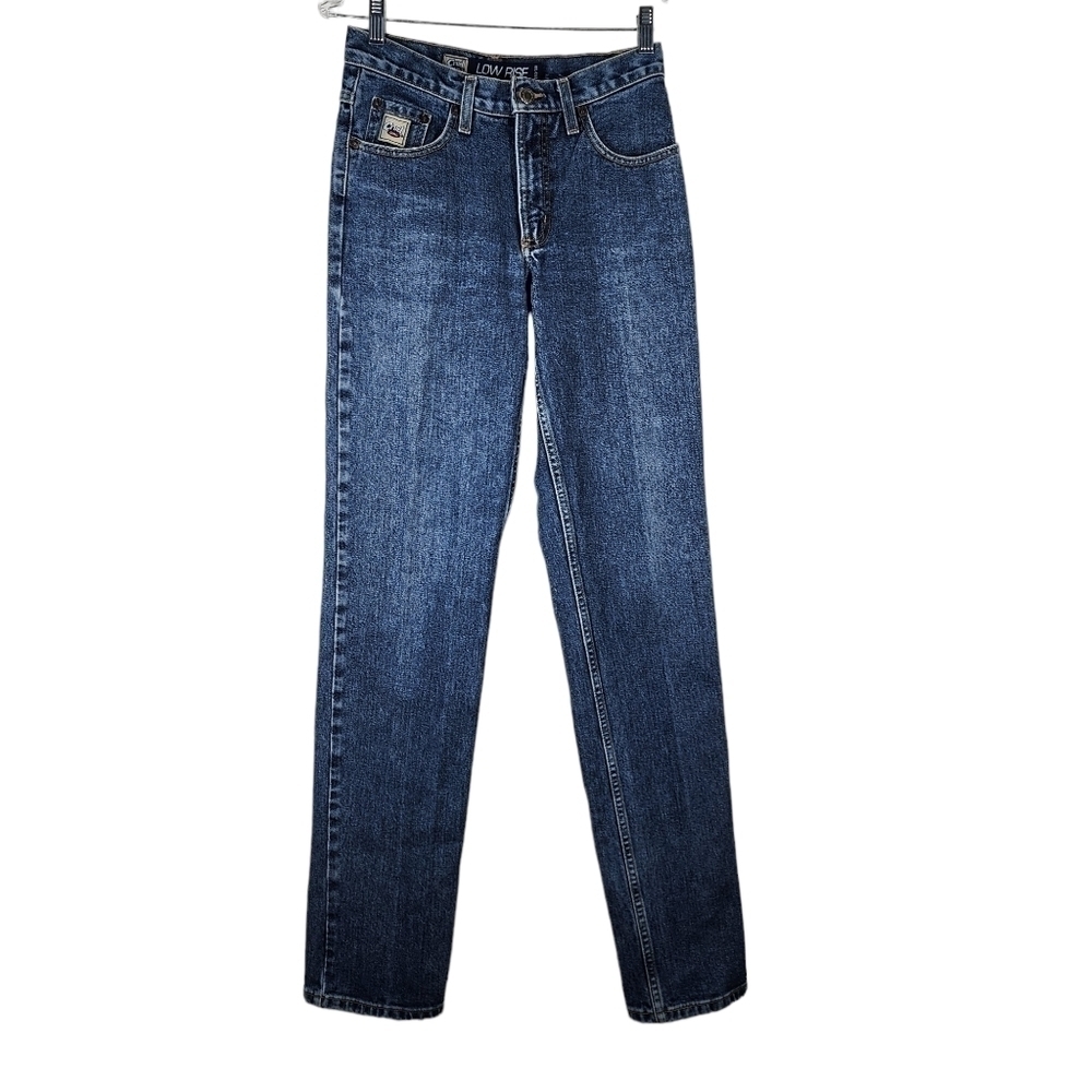 CRUEL GIRL LOW RISE RELAXED X-LONG DENIM JEANS